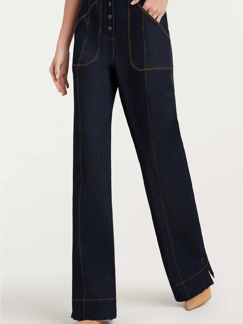 Cinq a sept long benji pant